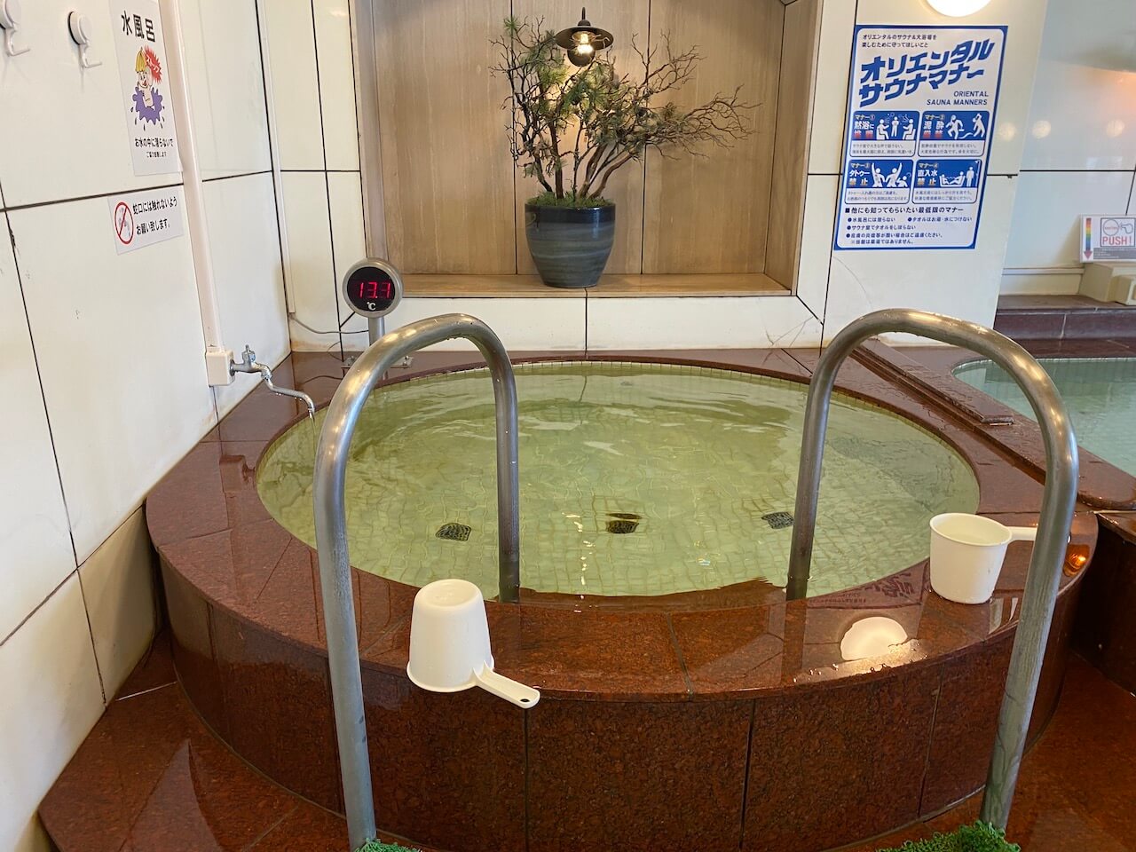 上野ステーションホステルオリエンタル2 水風呂